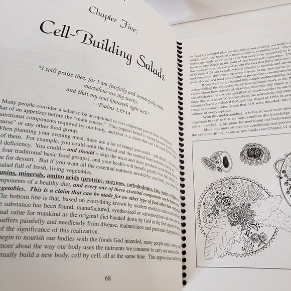 Vintage Recipes For Life From God's Garden Cookbook Natural Healthy Easy - Picture 10 of 12